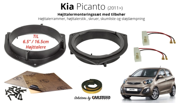 HøjttalerKIT KIA Picanto (2011>)