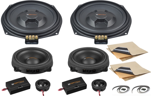 BMW 2-Serie F22 Coupe (2011>) Højttalersæt m. subwoofer