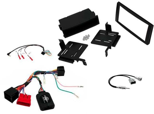 1DIN + 2DIN Radiokit HYUNDAI