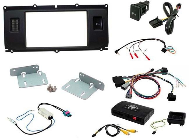 2DIN Radiokit LAND ROVER