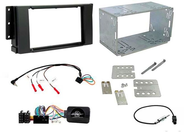 2DIN Radiokit LAND ROVER
