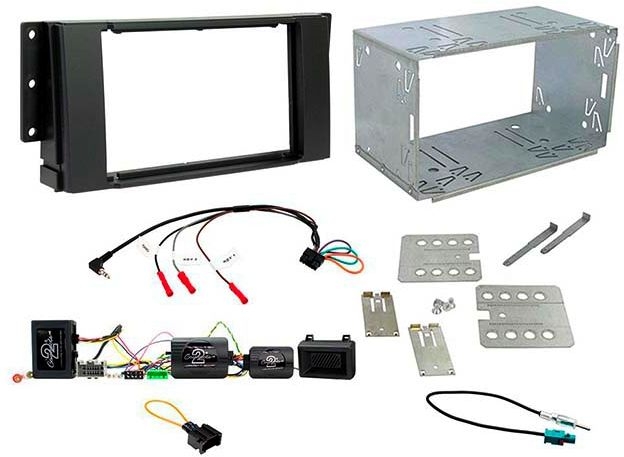 2DIN Radiokit LAND ROVER
