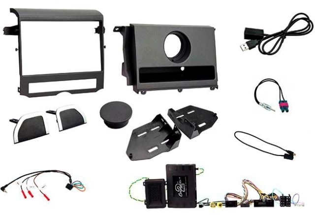 2DIN Radiokit LAND ROVER