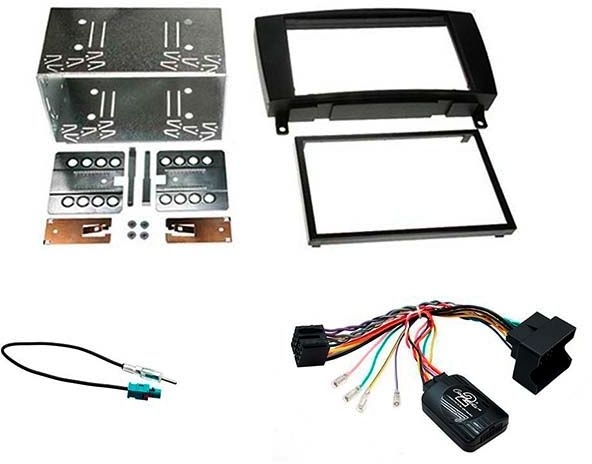 2DIN Radiokit MERCEDES