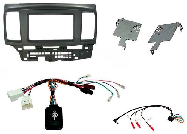 2DIN Radiokit MITSUBISHI