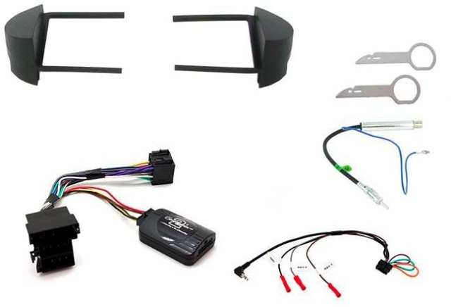 1DIN Radiokit VW