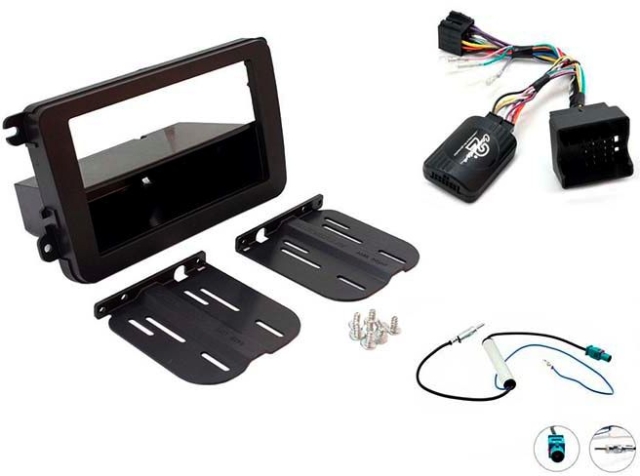 1DIN Radiokit VW
