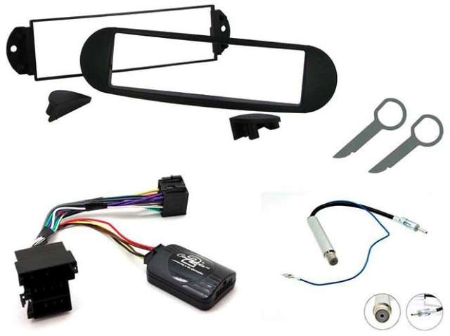 1DIN Radiokit VW