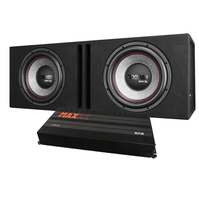 DS18 GEN-X212LD og GAS MAX A2-1500.1DL