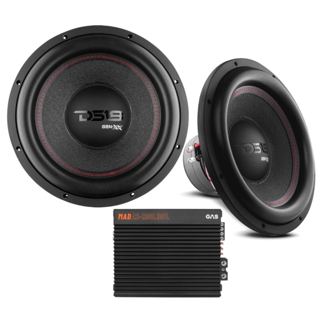 2-pak DS18 GEN-XX15.4DHE & GAS MAD A2-1200.1DFL