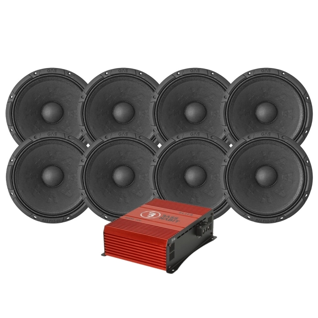 8-pak GAS MAX PM2-64 med SE850.2DF