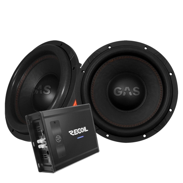 2-pak GAS MAX S1-12D1 med Recoil DII 3300.1