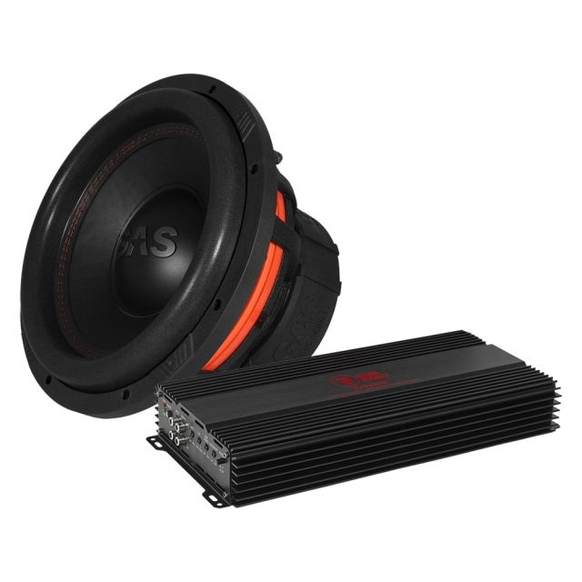 GAS MAX S1-12D2 med Bass Habit RA3600W