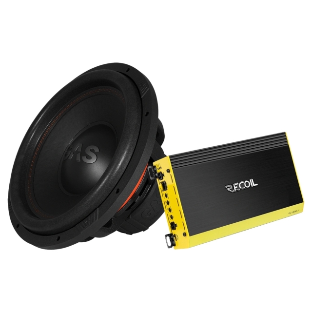 GAS MAX S1-15D2 med Recoil RL1600.1