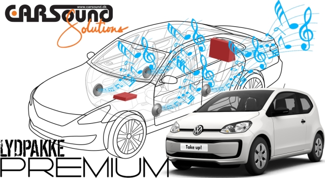VW Up! (2016>) PREMIUM Lydpakke