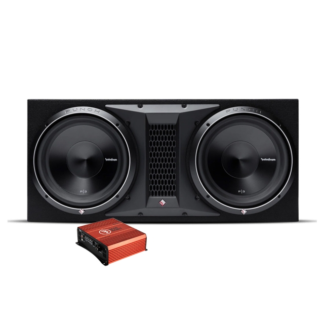 Rockford Fosgate P3-2X12 & Bass Habit SPL ELITE 2100.1DF