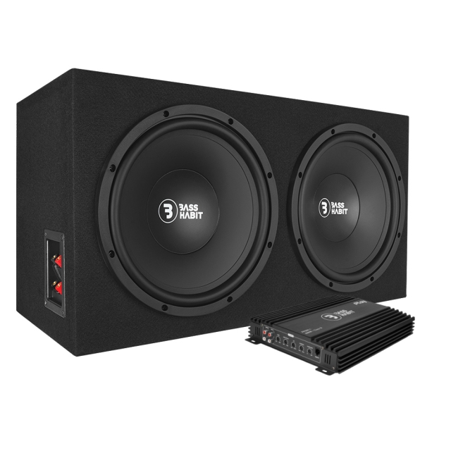 Bass Habit Play PL212 2x12 tommer med Play Power 600.1