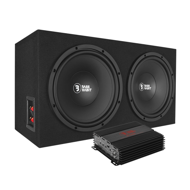 Bass Habit Play PL212 & Rebel RA1200W
