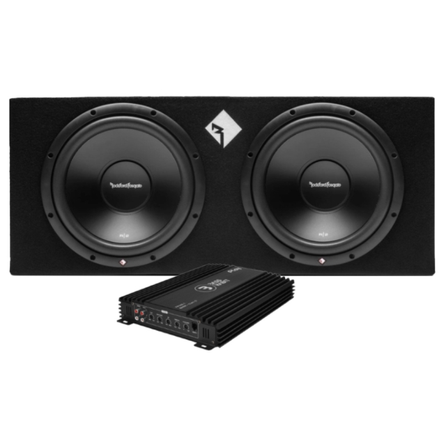 Rockford Fosgate R2-2X12 & Play Power 600.1