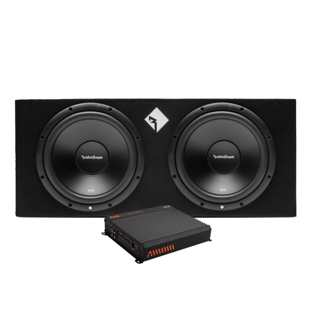 Rockford Fosgate R2-2X12 & MAD A2-1200.1DFL