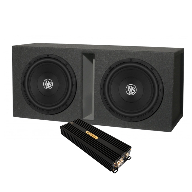 2-pack DLS RCW12.D2 i låda med Signature S1