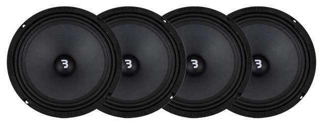 Bass Habit SPL Play SP200M, 4 stk