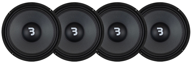 Bass Habit SPL Play SP250M, 4 stk