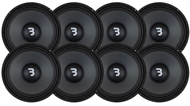Bass Habit SPL Play SP250M, 8 stk