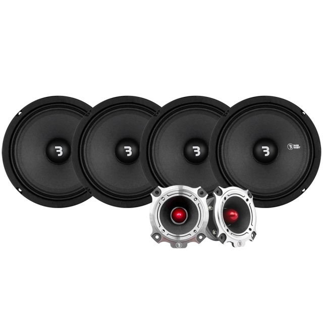4-pak Bass Habit SP165M med SP25HT