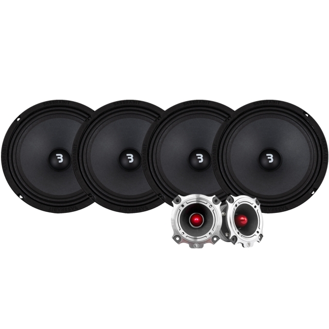 4-pak Bass Habit SP200M med SP25HT