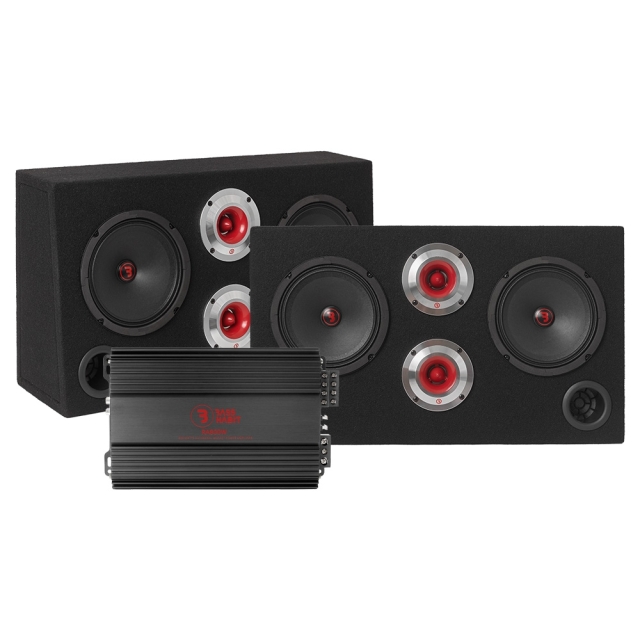 2-pak Bass Habit SRE62 med RA800W