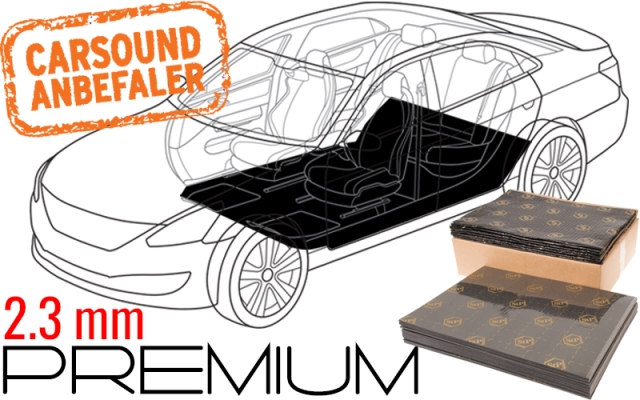 Støjdæmpepakke Premium - BUND