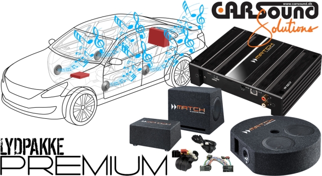 Hyundai i20 (2009-2014) PREMIUM Lydopgradering
