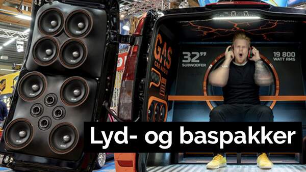 Lyd- og baspakker